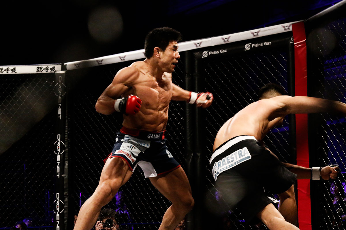 久米鷹介 vs 徳留一樹